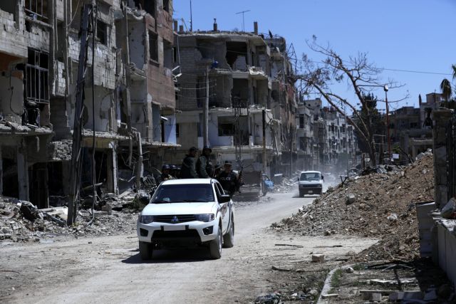 Οκτώ τραυματίες από την έκρηξη σε αποθήκη πυρομαχικών στη Δαμασκό