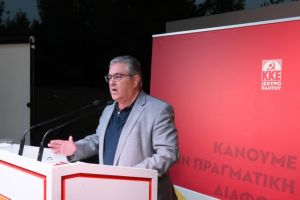 Κουτσούμπας: Το ΚΚΕ θα βρεθεί απέναντι στις αντιλαϊκές πολιτικές της επόμενης κυβέρνησης