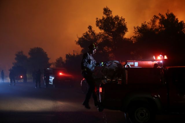 Φωτιά στην Εύβοια: Προσαγωγή υπόπτου για την πυρκαγιά στην Ιστιαία