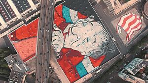 Το μεγαλύτερο γκραφίτι του κόσμου στο Παρίσι
