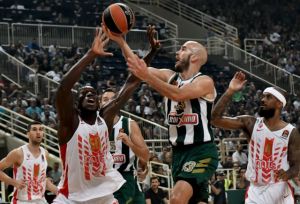 Euroleague : Με μπροστάρηδες Καλάθη – Τόμας η πρώτη νίκη του Παναθηναϊκού