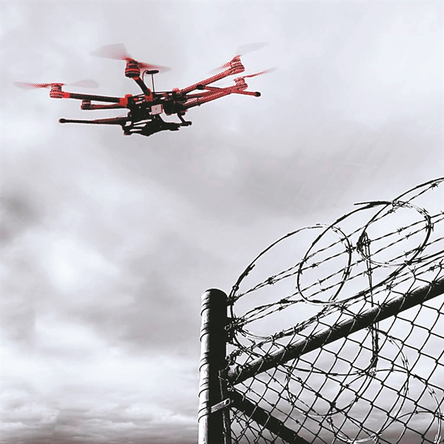 Πρόλαβαν  την anti-drone θωράκιση στις φυλακές