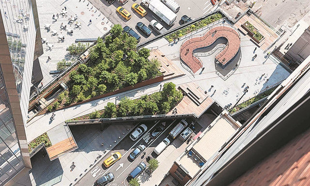 Τρία ελληνικά έργα για το High Line