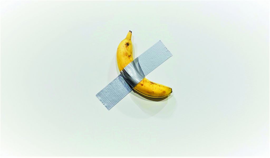 Είναι η μπανάνα του Κατελάν τέχνη;