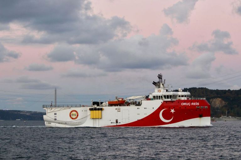 Oruc Reis : Κοντά στις ακτές της Ρόδου το τουρκικό ερευνητικό