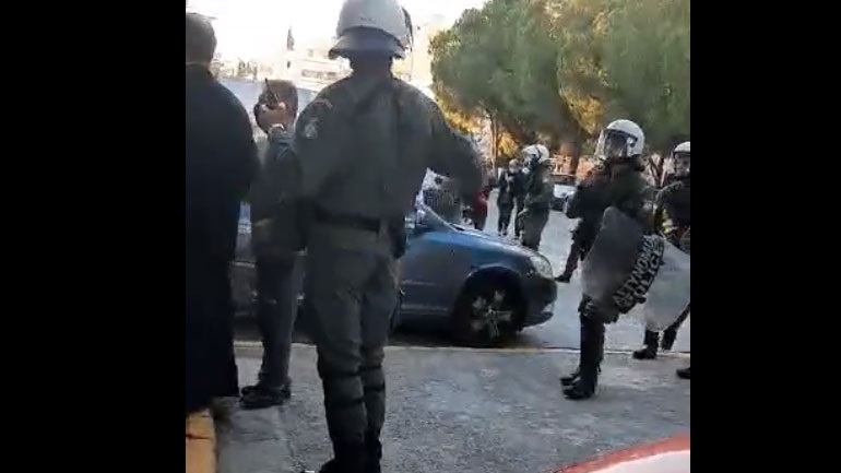 Έντονη αντίδραση του ΚΚΕ για την αστυνομική καταστολή στο Γαλάτσι