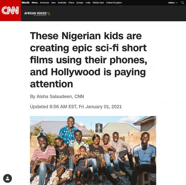 The Critics Company : Η παρέα από την Νιγηρία που δημιουργεί ταινίες sci-fi με κινητό τηλέφωνο