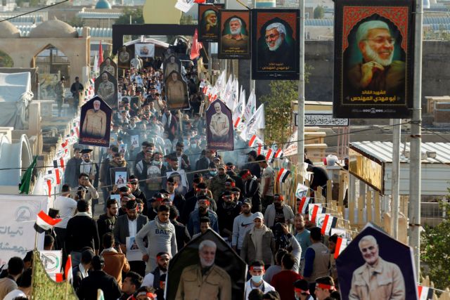 Ιράκ : Διαδηλώσεις για την επέτειο ενός έτους από τη δολοφονία Σουλεϊμανί