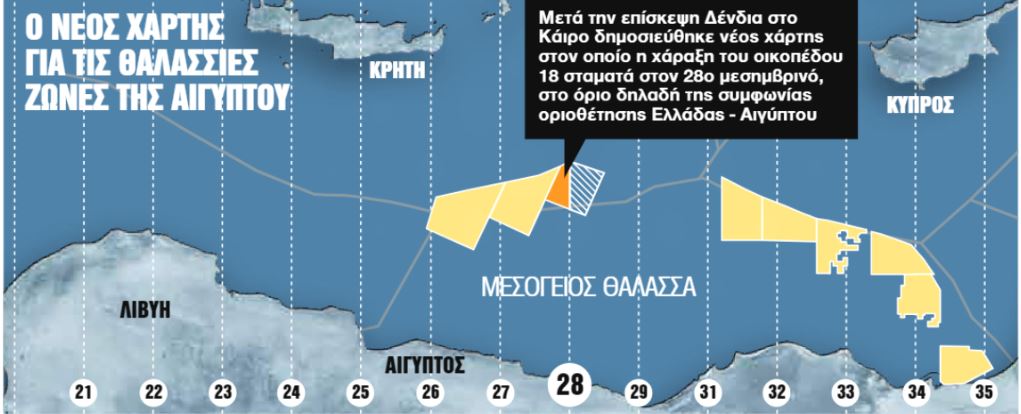 Ελλάδα – Αίγυπτος : Πώς φτάσαμε στην αναδίπλωση του Καϊρου για το θαλάσσιο οικόπεδο 18