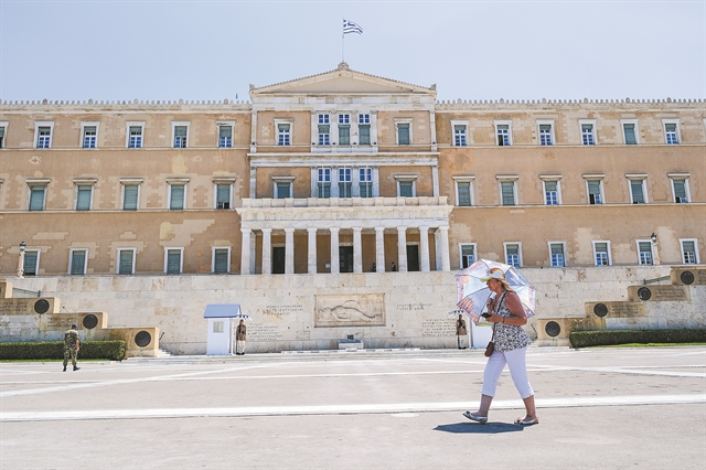 Ολη η χώρα σε κλοιό υψηλών θερμοκρασιών