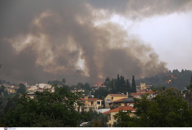 Φωτιά στην Αττική – Συνεχείς αναζωπυρώσεις σε Αφίδνες, Ιπποκράτειο Πολιτεία και Μαραθώνα