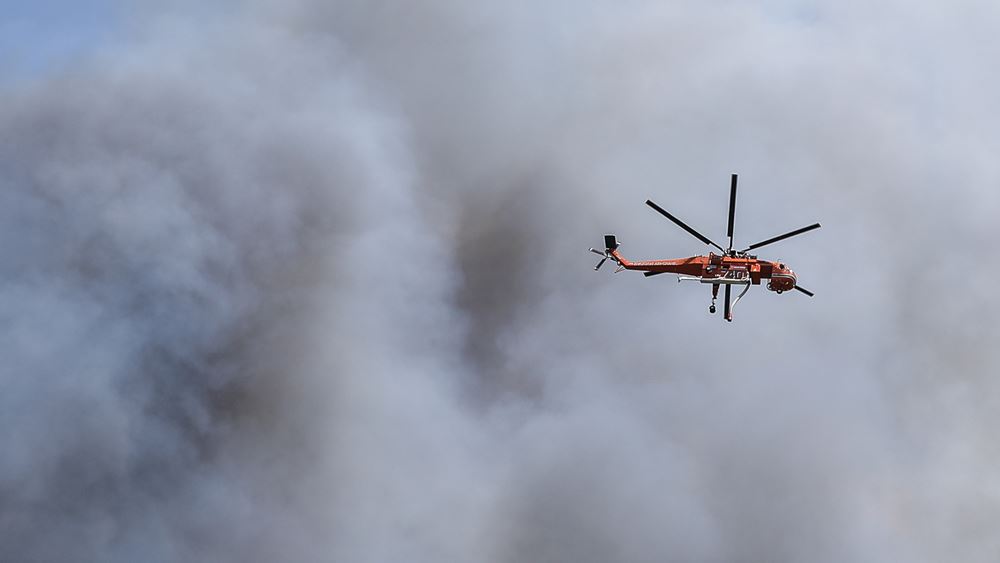 Φωτιά στην Κρήτη – Υπό έλεγχο στις Γούρνες Ηρακλείου