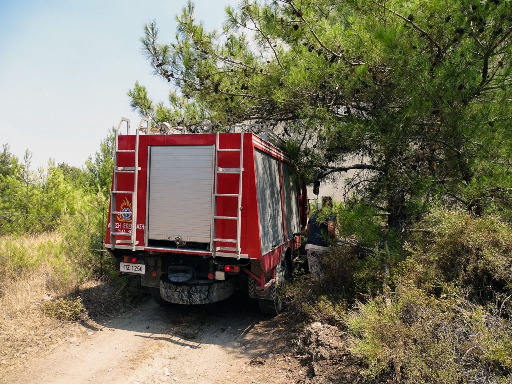 Τέθηκε υπό έλεγχο η πυρκαγιά στη Νυμφαία