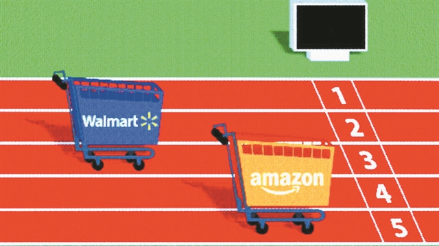 Η Amazon νικά τη Walmart στις πωλήσεις