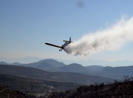 Ζάκυνθος: Έπεσε αεροσκάφος που επιχειρούσε στη φωτιά