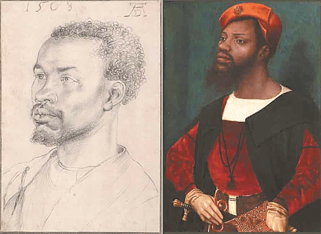 Οι δύο παλαιότεροι πίνακες με Αφρικανούς