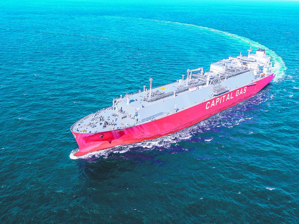 Η Capital Gas παρέλαβε το νεότευκτο LNG Carrier «Asklipios»