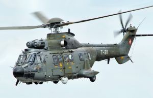 Super Puma στην Κέρκυρα για απεγκλωβισμό κατοίκων