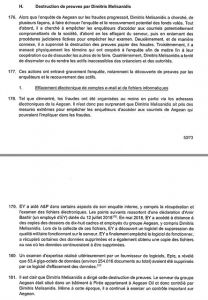 Αγωγή κατά Μελισσανίδη – η καταστροφή αποδεικτικών στοιχείων