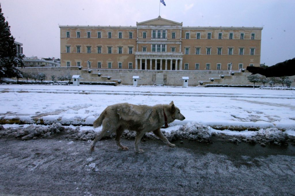 Χιόνια στο κέντρο της Αθήνας και… θερμοκρασίες έως -20 βαθμούς Κελσίου