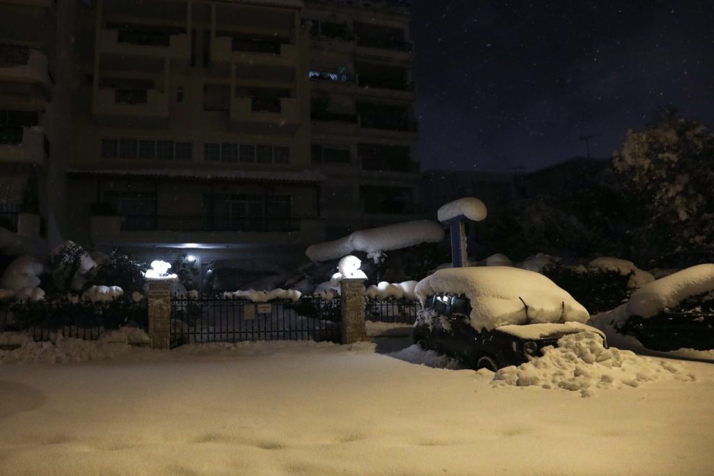 Θερμοκρασίες έως και -10 στην Αττική