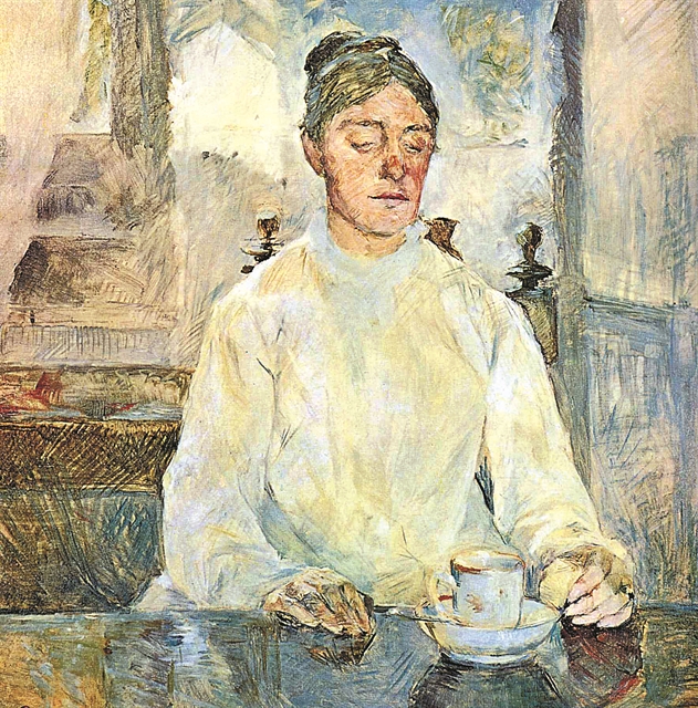 Το ταλέντο της Μαριάννας και οι πίνακες με επίκεντρο τον καφέ
