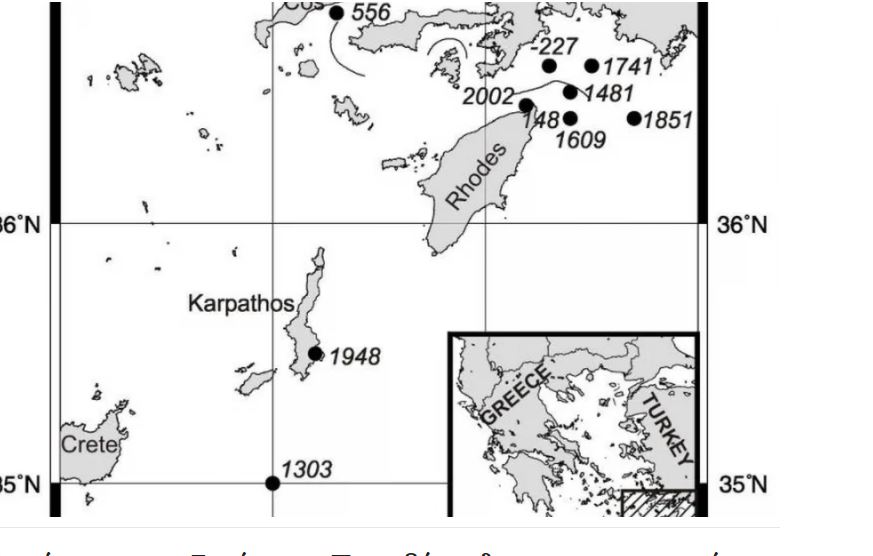 Ο σεισμός των 7,3 Ρίχτερ και το τσουνάμι στην Κάρπαθο – Τι έδειξε η έρευνα του Γερ. Παπαδόπουλου