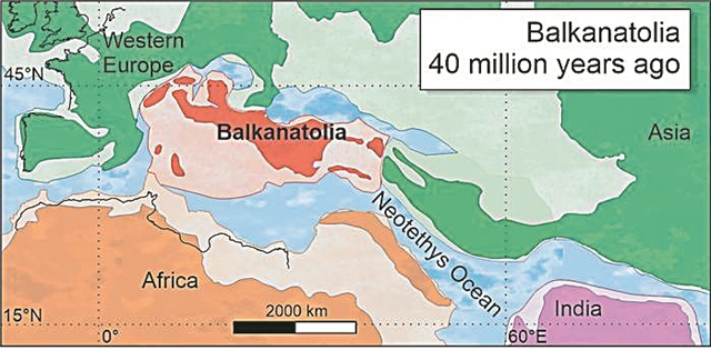 Νέα μελέτη στα ίχνη της χαμένης ηπείρου Βαλκανατολίας