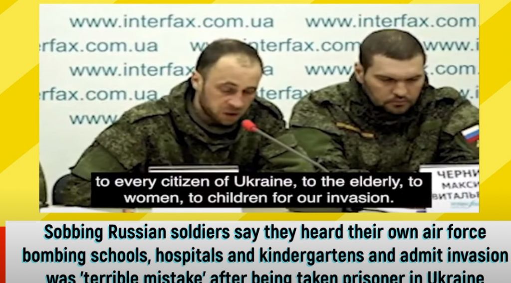 Πόλεμος στην Ουκρανία: Αιχμάλωτοι ρώσοι στρατιώτες απευθύνονται στον Πούτιν – Τι του ζητούν