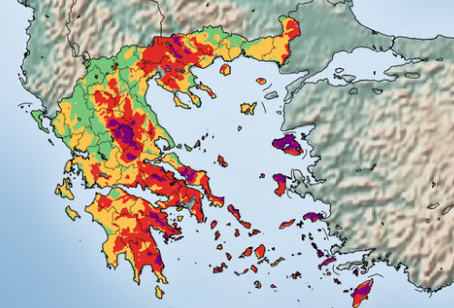 Αυξημένος κίνδυνος πυρκαγιών τις επόμενες μέρες