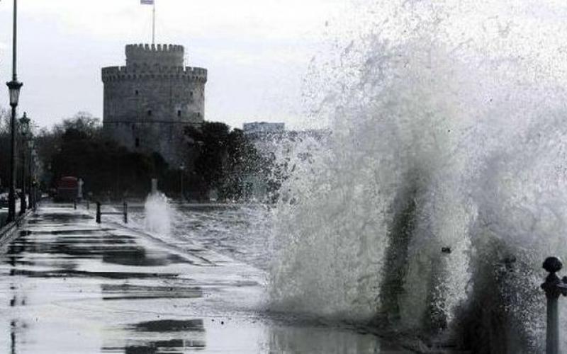Θεσσαλονίκη: Προληπτικό μήνυμα του 112 για την κακοκαιρία