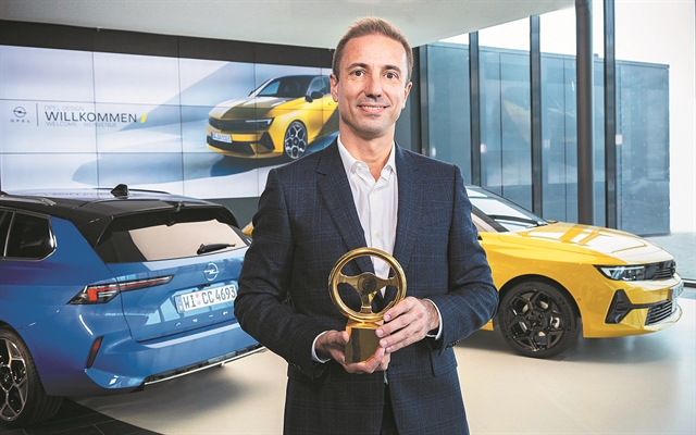 Χρυσό Τιμόνι για το Opel Astra