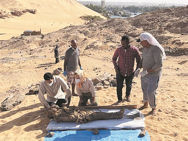 Ο Νικόστρατος στον τάφο των 2.000 ετών στο Ασουάν της Αιγύπτου