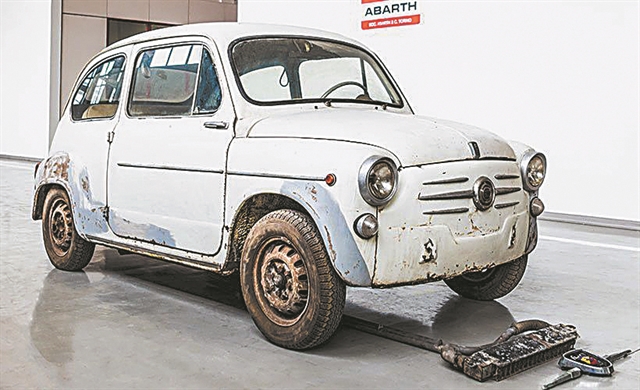 Fiat-Abarth 850 TC: Διάσωση σπάνιου μοντέλου