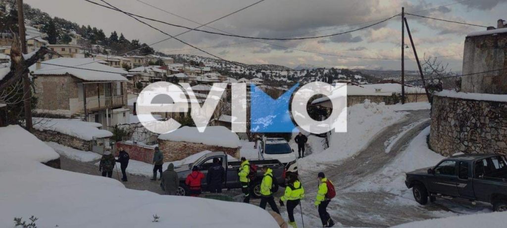 Εύβοια: Αγνοείται 90χρονος στα χιόνια