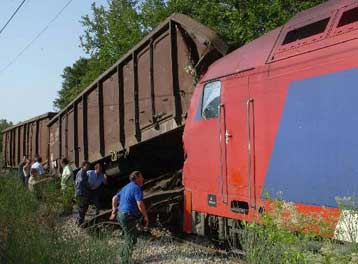 Το σιδηροδρομικό ατύχημα του 2008 στον Μπράλο με τα «μαύρα» βαγόνια