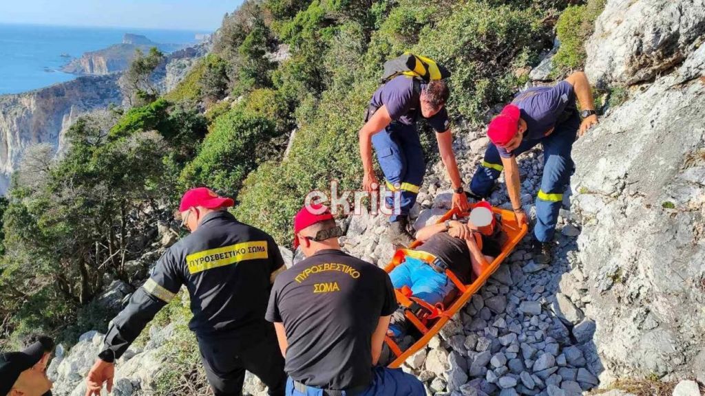 Τουρίστας γλίστρησε και έσπασε το πόδι του – Τον βρήκαν κάτω από θάμνο