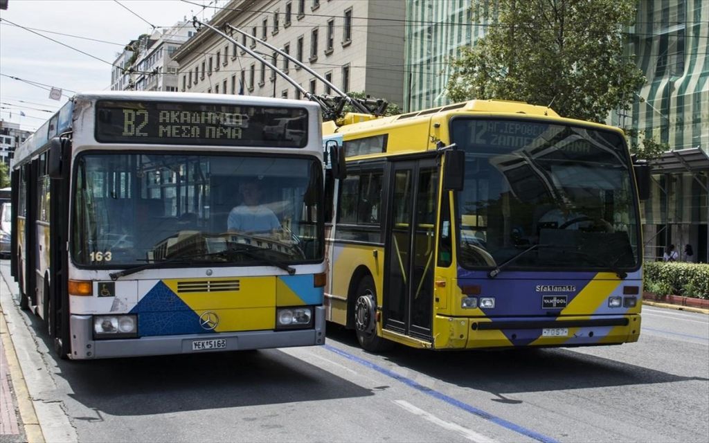 Νέα στάση εργασίας σε λεωφορεία και τρόλεϊ την Τρίτη