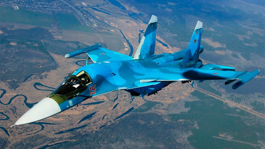 Ουκρανία: Ρωσικό μαχητικό αεροσκάφος SU-34 συνετρίβη στην περιοχή του Μπριάνσκ