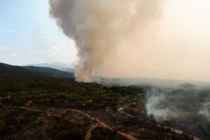 Σύσκεψη ενημέρωσης του Βασίλη Κικίλια για την κατάσταση των πύρινων μετώπων στον Έβρο