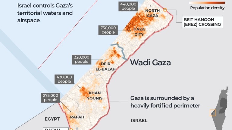 Λωρίδα της Γάζας: Αυτές οι περιοχές διατάσσουν να εκκενωθούν οι Ισραηλινοί με «τελεσίγραφο»