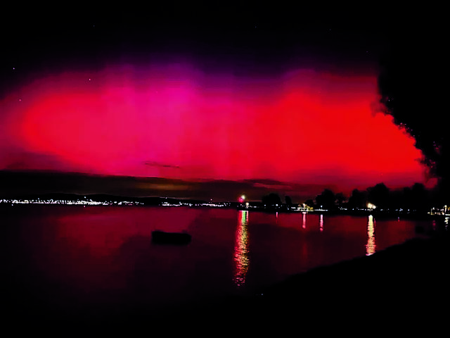 Η γεωμαγνητική καταιγίδα που έβαψε κόκκινο τον ουρανό