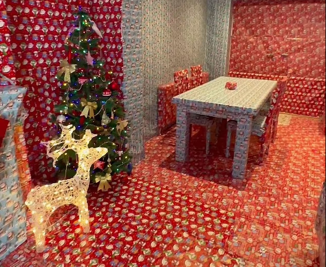 TikTok: Μετέτρεψε το σπίτι σε ένα τεράστιο χριστουγεννιάτικο «δώρο» – Μάζεψε 6,5 εκατ. views σε λίγες ώρες