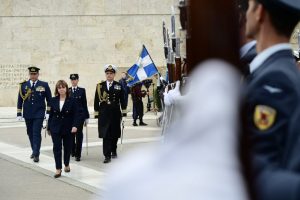 25η Μαρτίου – Σακελλαροπούλου: Αντλούμε δύναμη από την ενότητα και την ομοψυχία