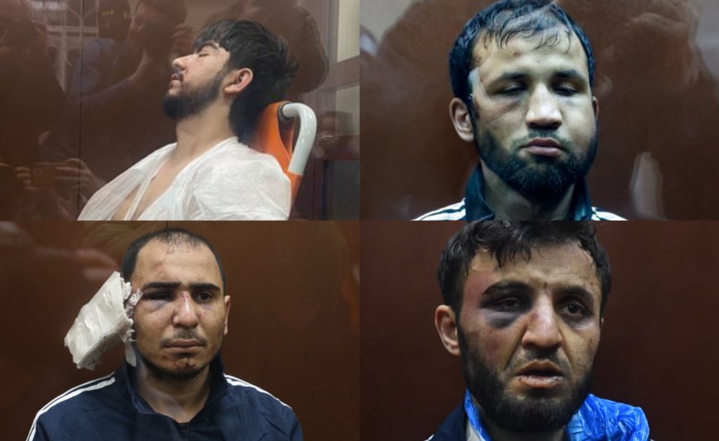 Μόσχα: Άγρια ξυλοκοπημένοι οι 4 που κατηγορούνται για τη σφαγή στο θέατρο – Τι απαντά το Κρεμλίνο