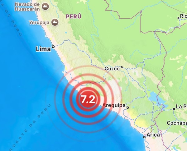 Περού: Σεισμός 7,2 Ρίχτερ ταρακούνησε τη χώρα – Προειδοποίηση για τσουνάμι