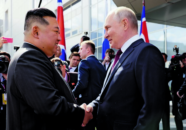 Στρατηγική συνεργασία Πούτιν με Κιμ