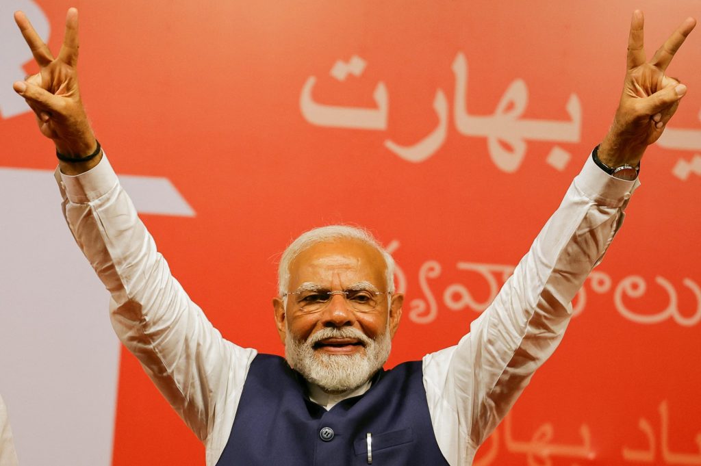 Πρωθυπουργός της Ινδίας για τρίτη θητεία ο Ναρέντρα Μόντι