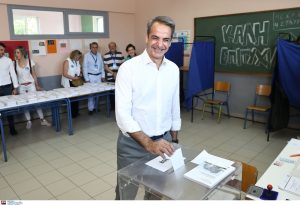 Ευρωεκλογές 2024: Ψήφισε ο Κυριάκος Μητσοτάκης – «Ψηφίζουμε για μία ισχυρή Ελλάδα»