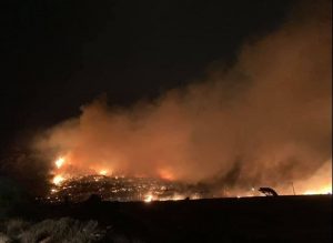 Πυρκαγιά σε χαμηλή βλάστηση στο Σοφό Ασπροπύργου